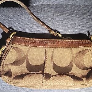Coach Purse Brown Small Shoulder